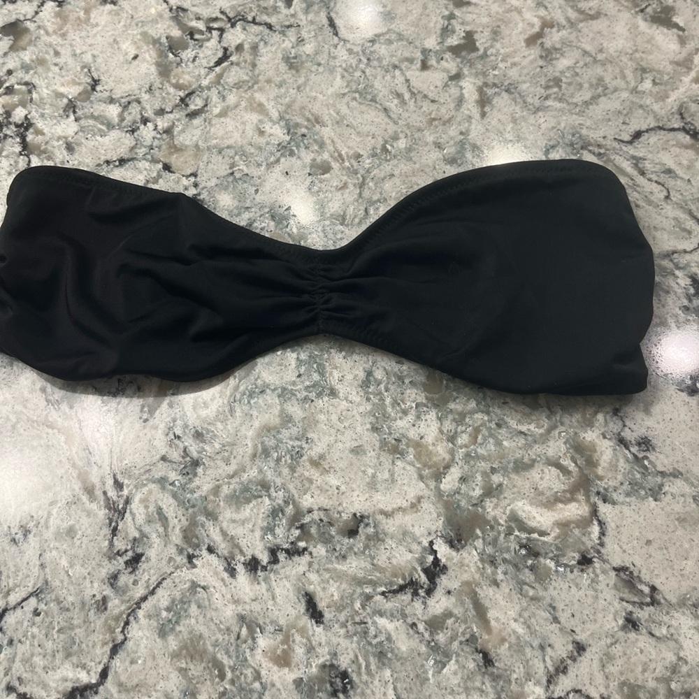 Forever 21 size XXL black strapless bathing suit top - Picture 1 of 4